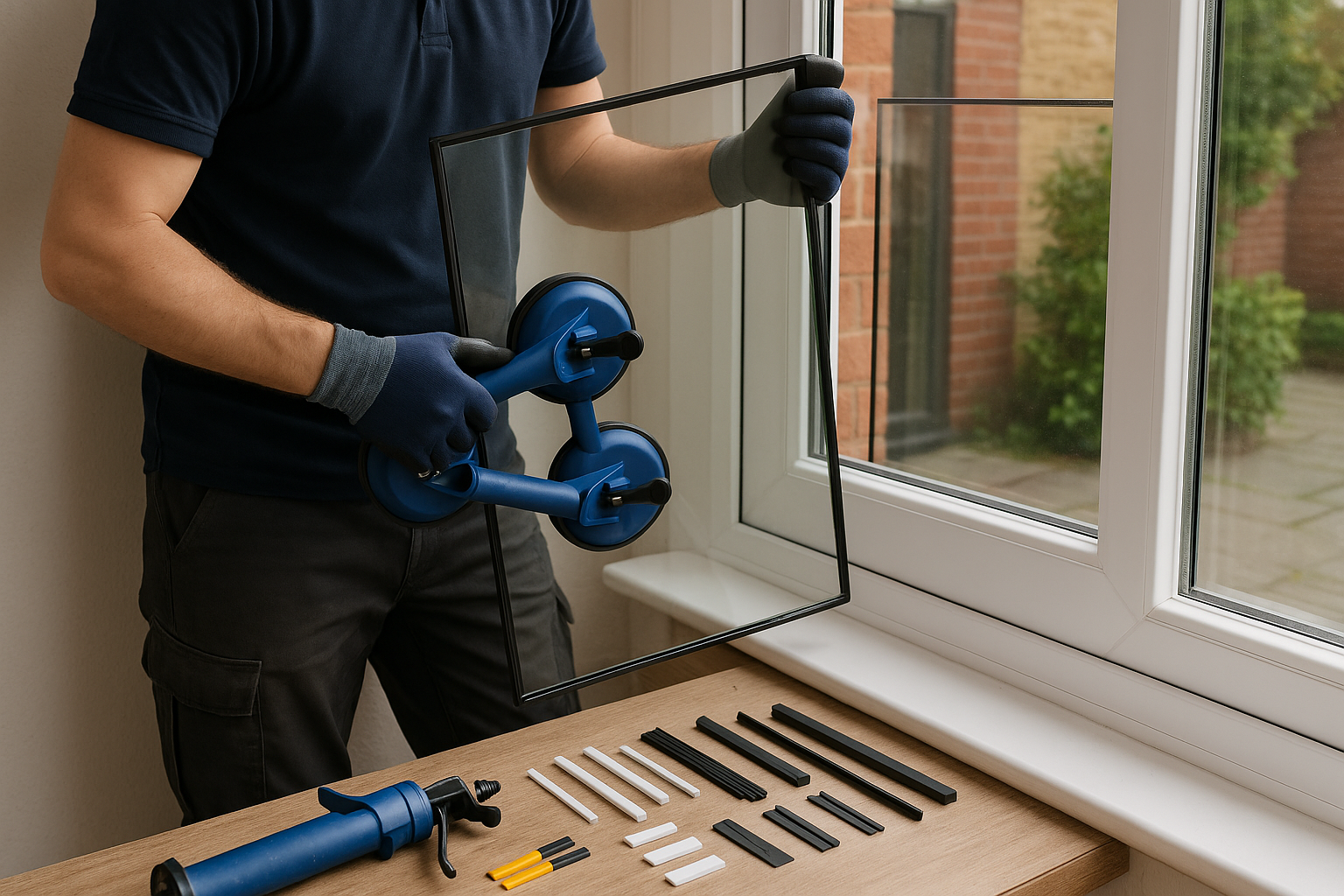 Door Glass Replacement in Holborn service image